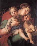 Madonna and Child with the Young St John Jacopo Pontormo